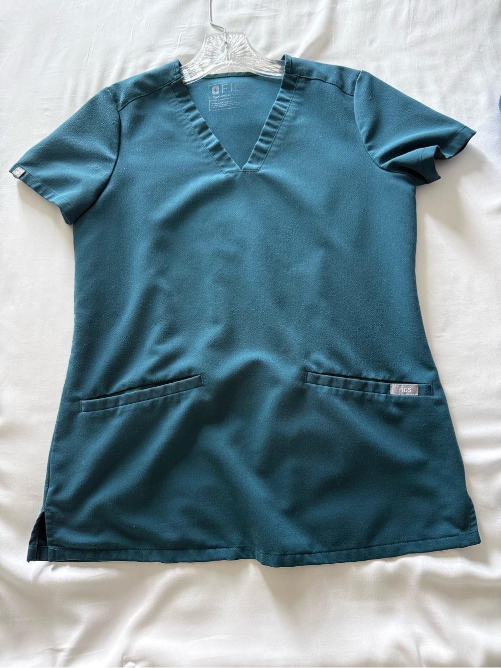 Figs V Neck Scrub Top